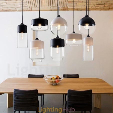 Modern Contemporary Pendant Light with Glass Shade Modern Contemporary Pendant Light with Glass Shade