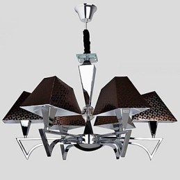 Fashion Wrought Iron Chandelier Lighting Art Chandelier with 6 Lights