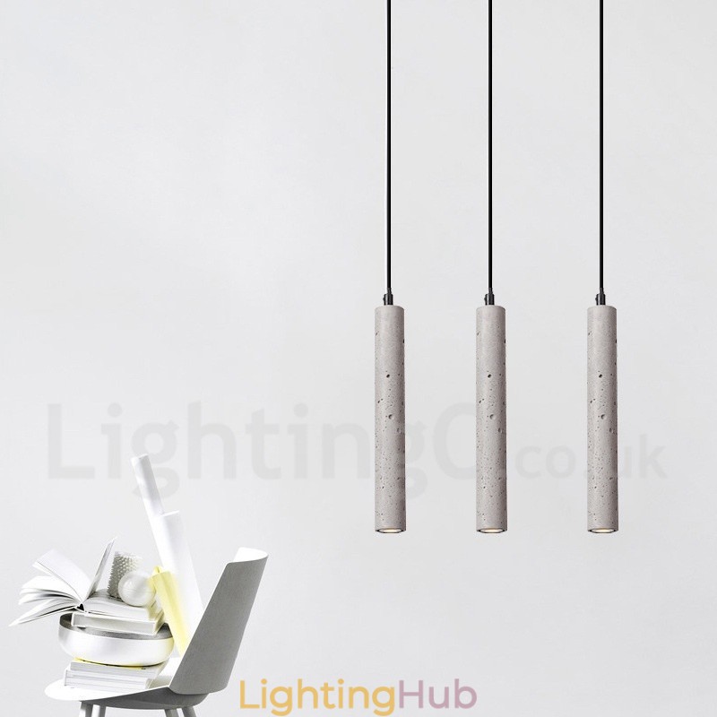 Modern Contemporary Concrte 1 Light Pendant Light