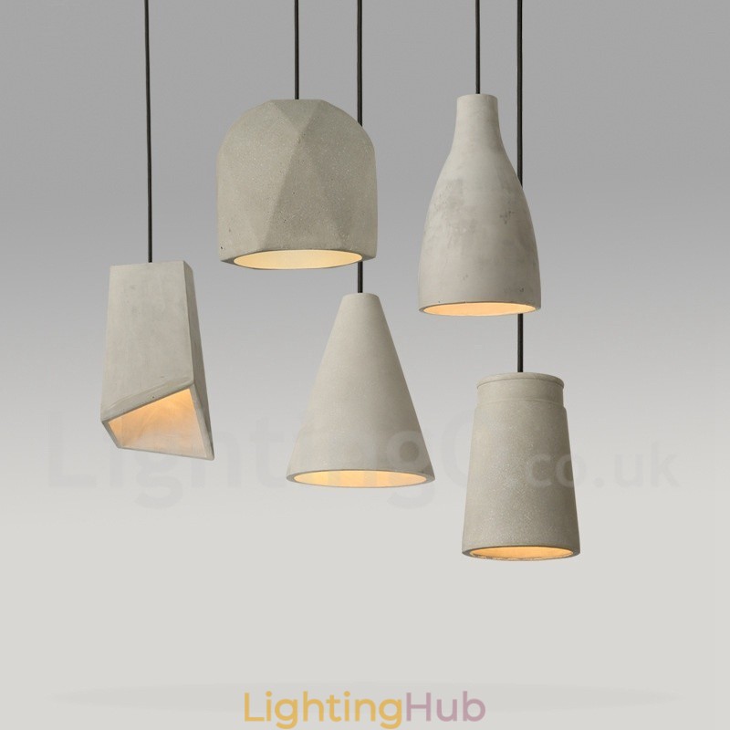 1 Light Concrte Pendant Light