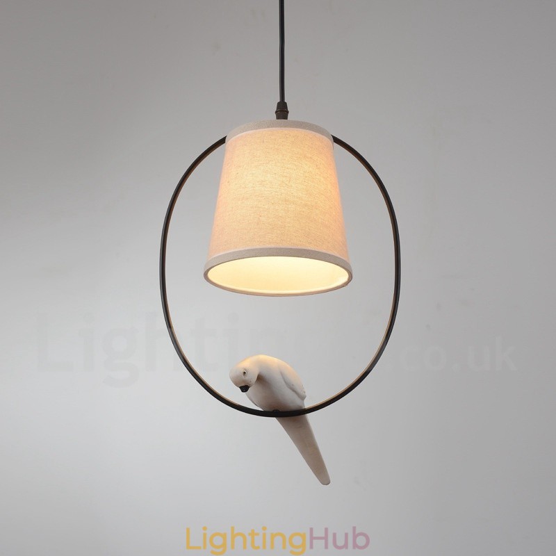 1 Light Rustic Lodge Vintage Pendant Light