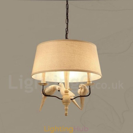 3 Light Rustic Lodge Vintage Pendant Light