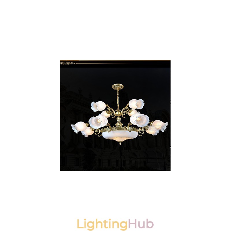 Chandelier Traditional Classic Vintage Retro Metal