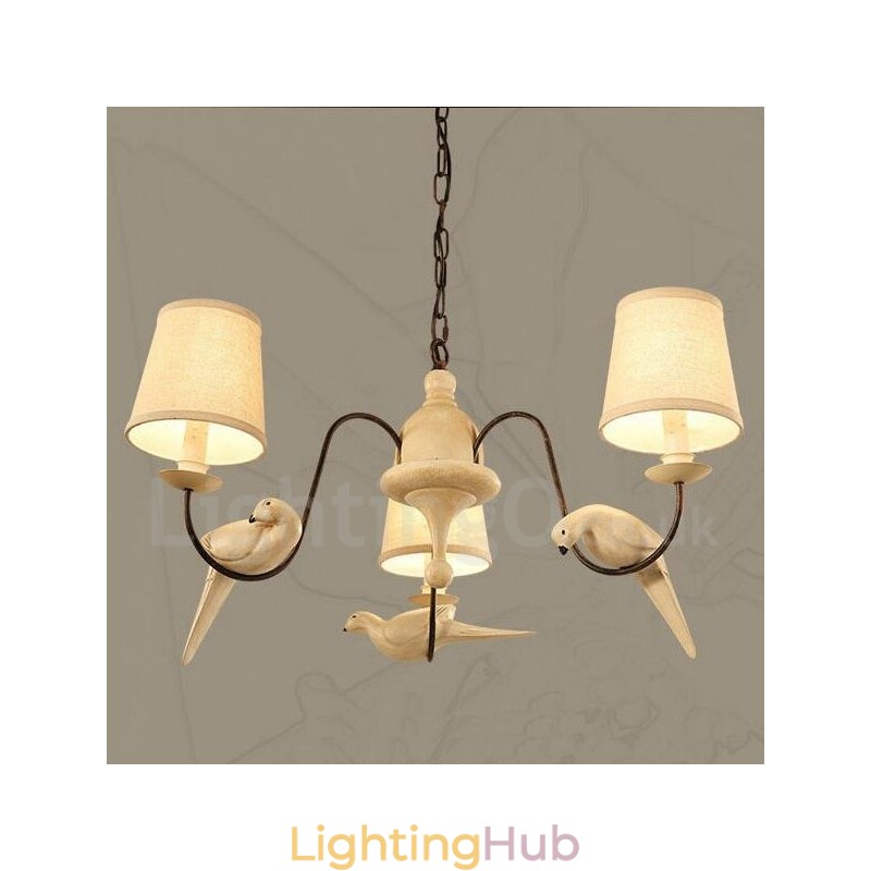 3 Light Rustic Lodge Vintage Pendant Light