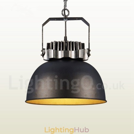 Black Country Vintage Metal Pendant Light Black Country Vintage Metal Pendant Light