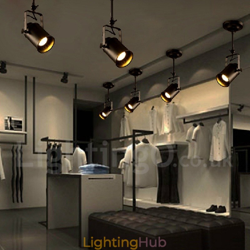 Rustic Lodge 1 Light Spot Lights