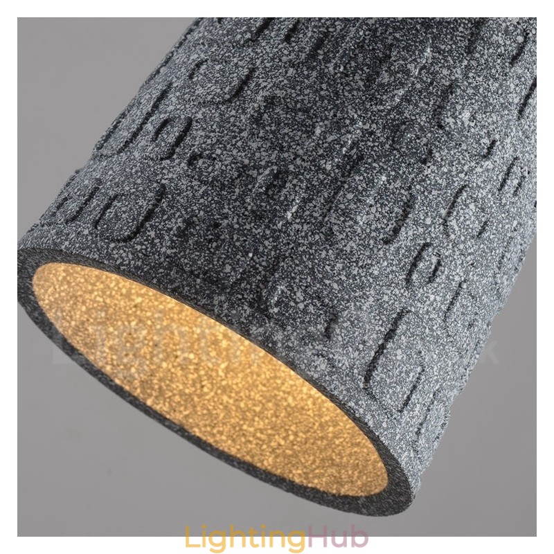 Retro Vintage Concrte 1 Light Pendant Light
