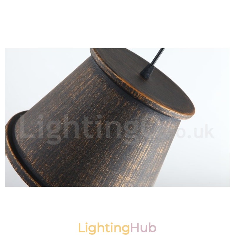 Retro Vintage 1 Light Metal Pendant Light