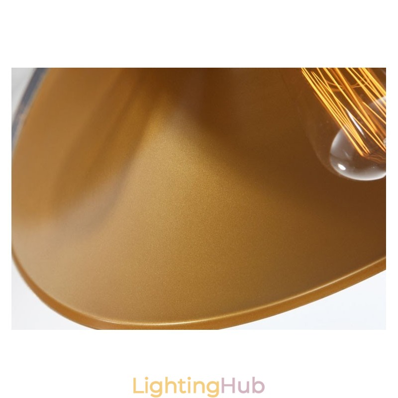 Retro Vintage 1 Light Metal Pendant Light