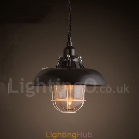 Retro Vintage Metal 1 Light Pendant Light Retro Vintage Metal 1 Light Pendant Light