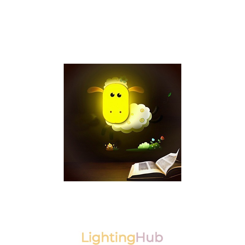 Creative Spirit Intelligent Light Control Small Night Light Children Wall Lamp Lights