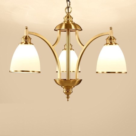 3 Light Rustic Lodge Integrated Metal Copper Chandelier 3 Light Rustic Lodge Integrated Metal Copper Chandelier