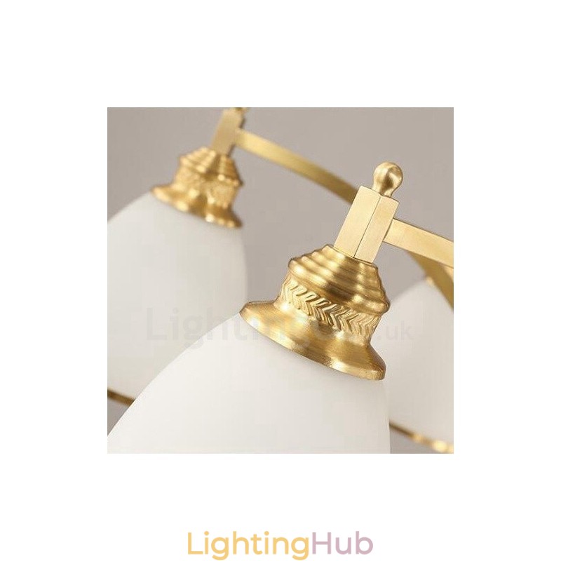 8 Light Rustic Lodge Integrated Metal Copper Chandelier