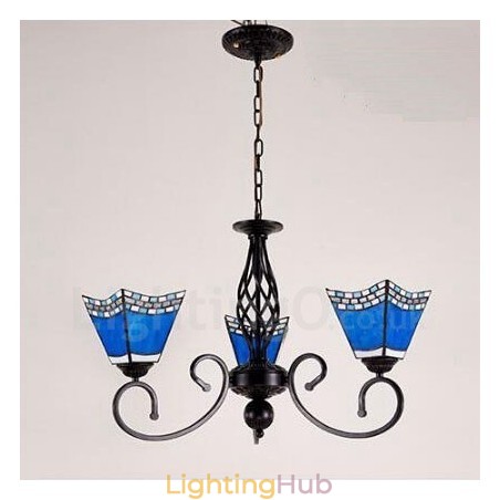 3 Light Mediterranean Style Integrated Metal Chandelier 3 Light Mediterranean Style Integrated Metal Chandelier