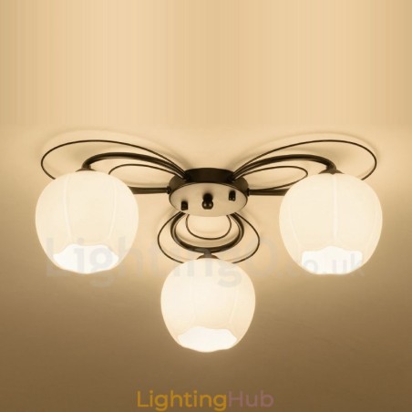 3 Light Rustic Lodge Integrated Chandelier 3 Light Rustic Lodge Integrated Chandelier