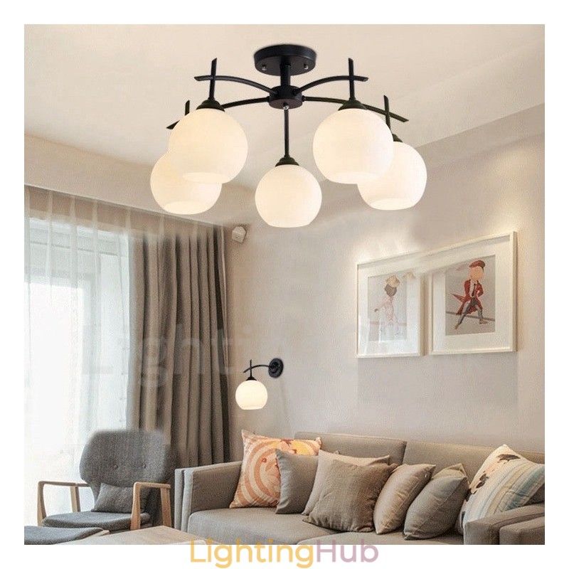 5 Light Traditional Classic Integrated Chandelier
