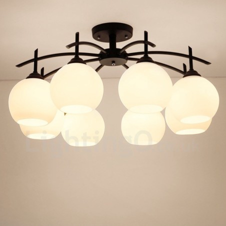 8 Light Traditional Classic Integrated Chandelier 8 Light Traditional Classic Integrated Chandelier