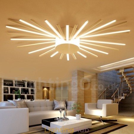 28 Light Modern Contemporary Integrated Metal Chandelier 28 Light Modern Contemporary Integrated Metal Chandelier