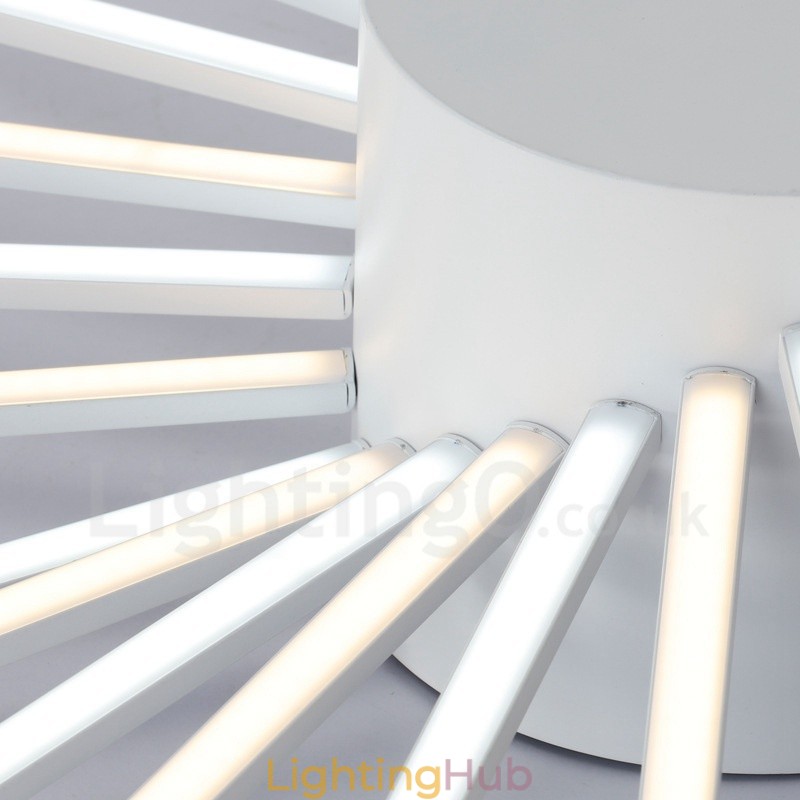 28 Light Modern Contemporary Integrated Metal Chandelier