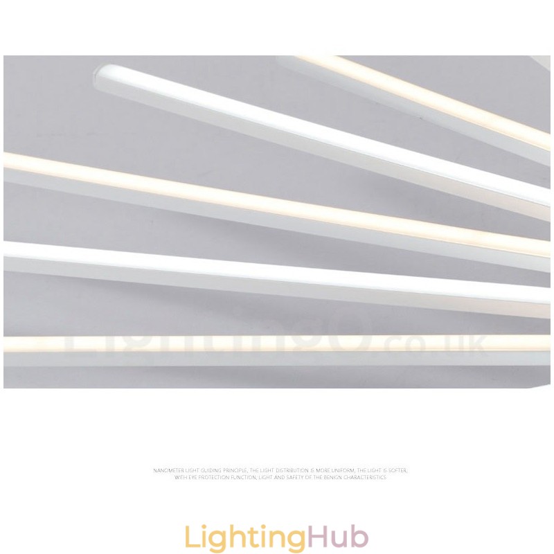 28 Light Modern Contemporary Integrated Metal Chandelier