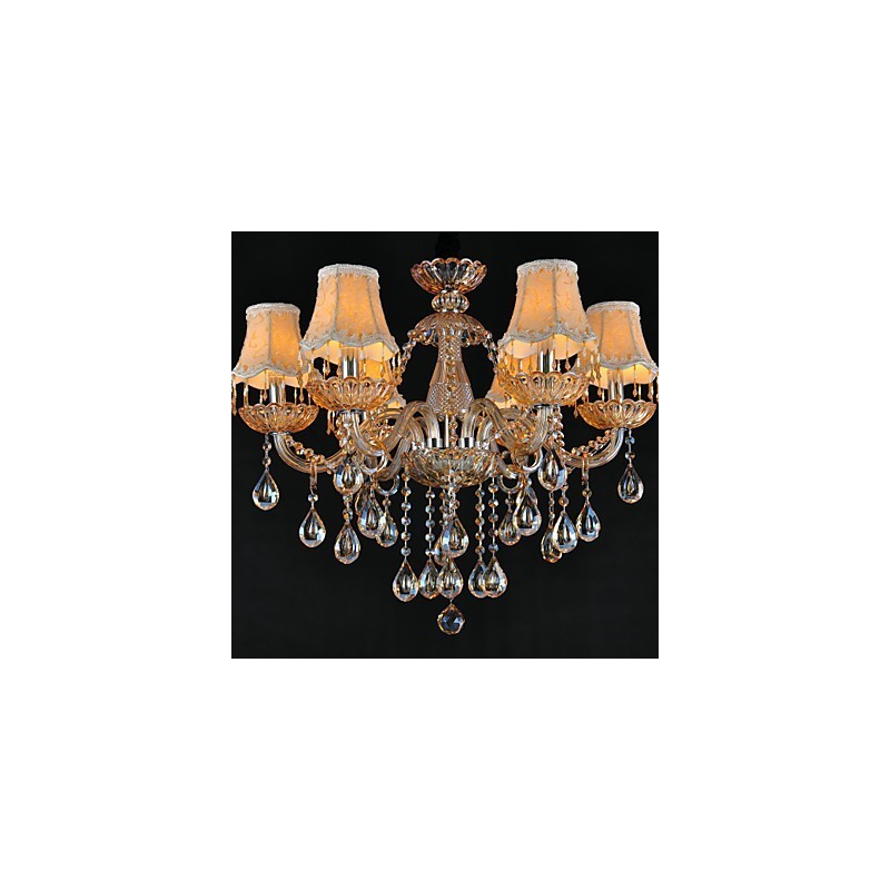 Chandelier Crystal Traditional Classic Glass 6 Light