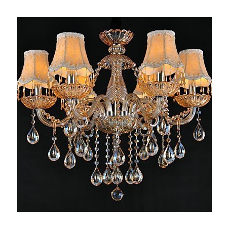 Chandelier Crystal Traditional Classic Glass 6 Light Chandelier Crystal Traditional Classic Glass 6 Light