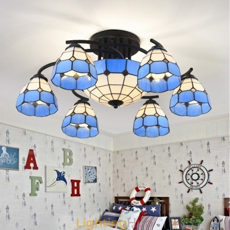 9 Light Mediterranean Style Integrated Chandelier 9 Light Mediterranean Style Integrated Chandelier