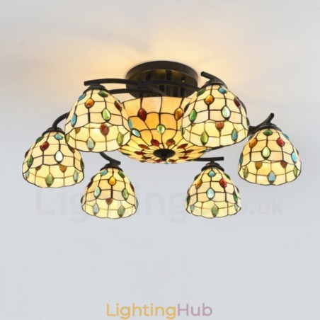 9 Light Mediterranean Style Integrated Chandelier 9 Light Mediterranean Style Integrated Chandelier