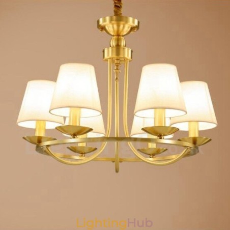 6 Light Rustic Lodge Integrated Metal Copper Chandelier 6 Light Rustic Lodge Integrated Metal Copper Chandelier