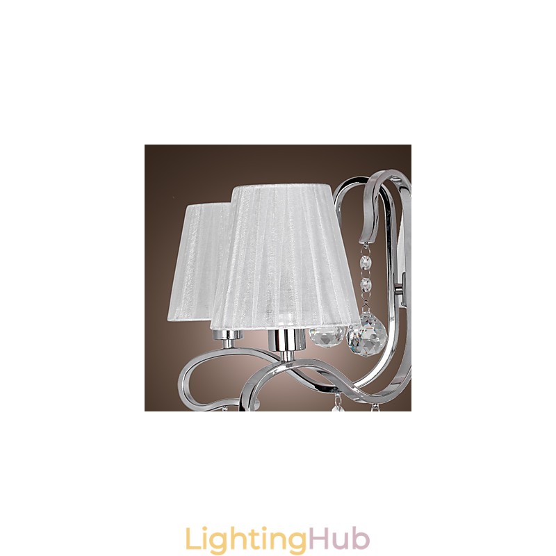 Modern Contemporary Crystal Electroplated Chandelier