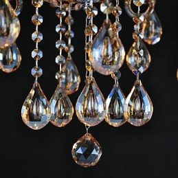 Chandelier Crystal Traditional Classic Glass 6 Light