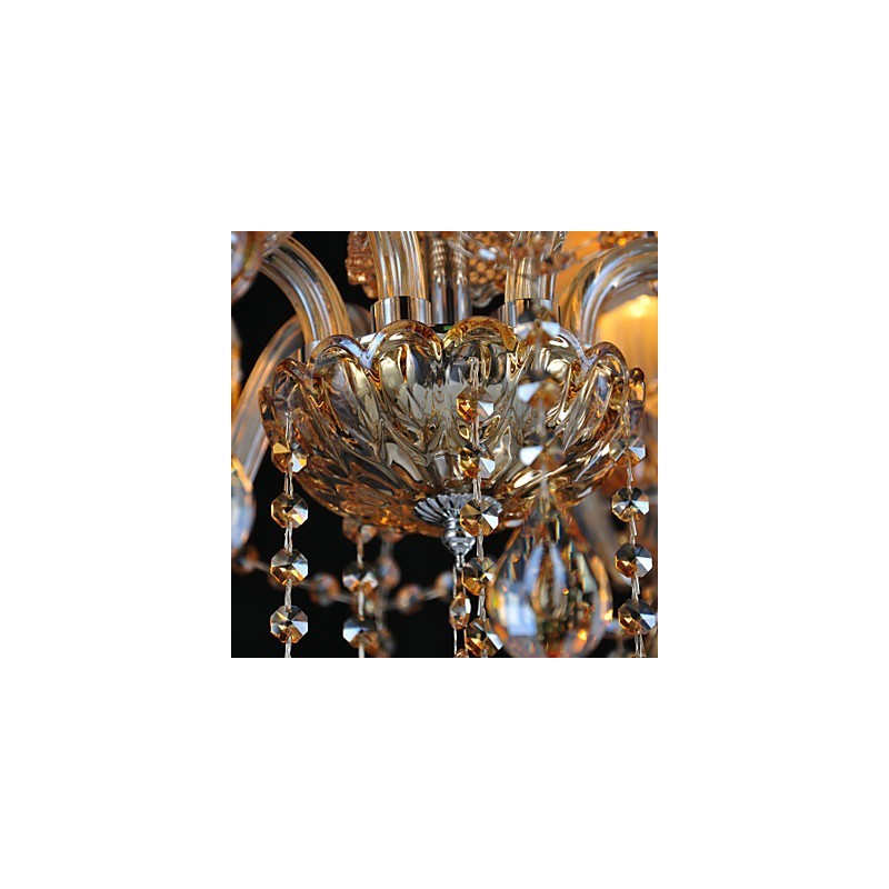 Chandelier Crystal Traditional Classic Glass 6 Light