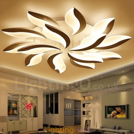 15 Light Modern Contemporary Integrated 128W Chandelier 15 Light Modern Contemporary Integrated 128W Chandelier