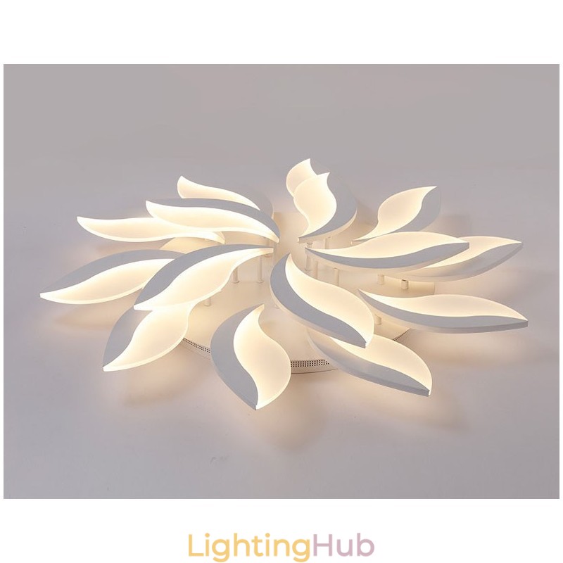 15 Light Modern Contemporary Integrated 128W Chandelier
