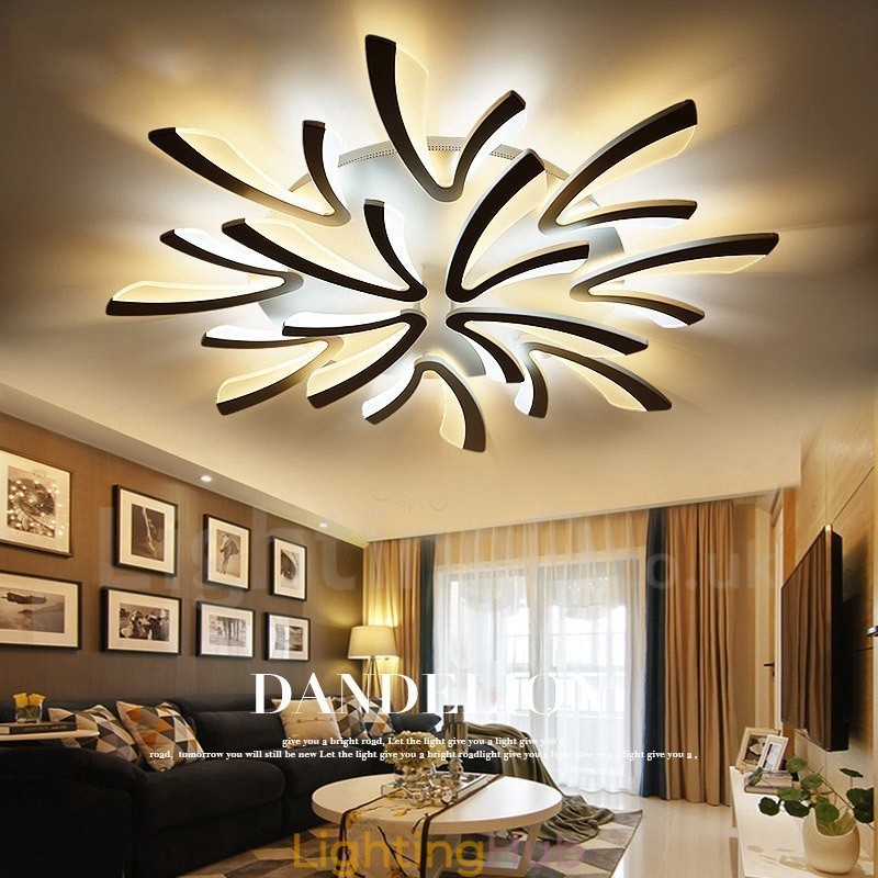 12 Light Modern Contemporary Integrated Chandelier