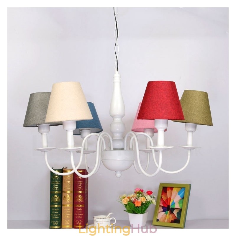 Traditional Classic Integrated Metal Chandelier