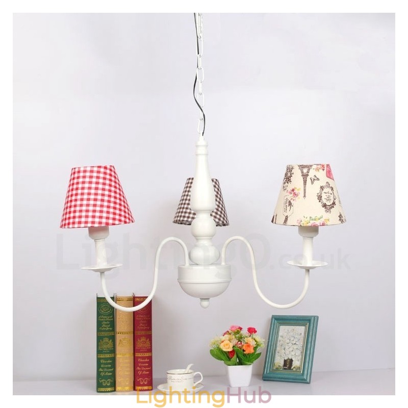 Traditional Classic Integrated Metal Chandelier