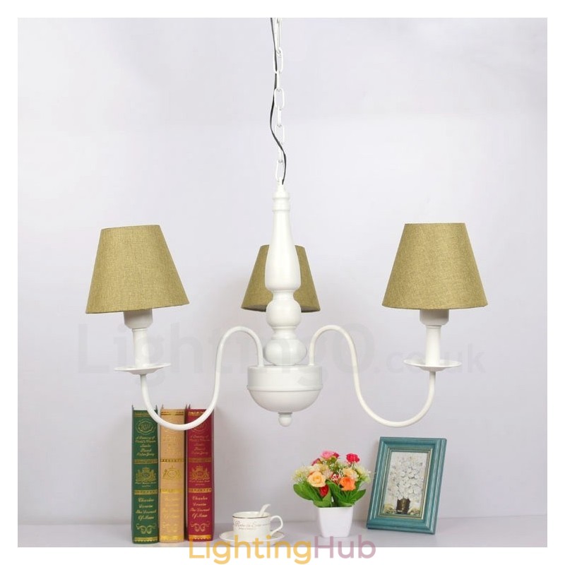 Traditional Classic Integrated Metal Chandelier