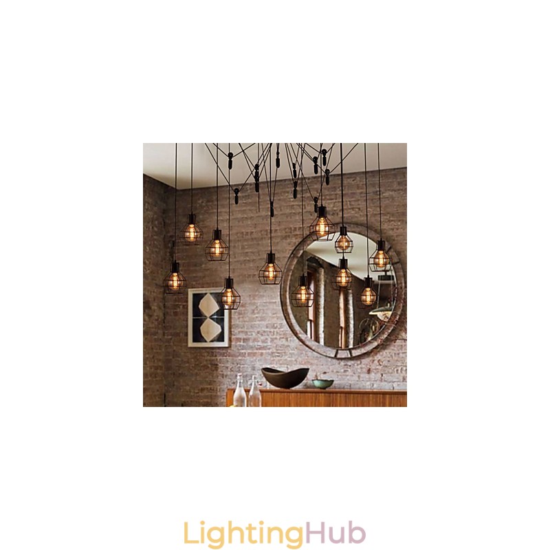 Creative American Style 12 Light Pendant