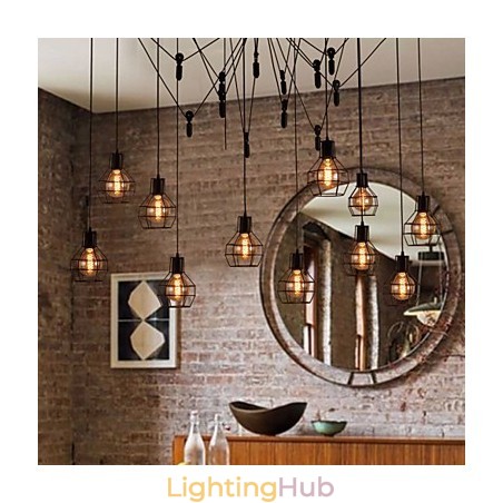 Creative American Style 12 Light Pendant Creative American Style 12 Light Pendant
