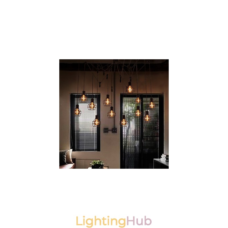 Creative American Style 12 Light Pendant