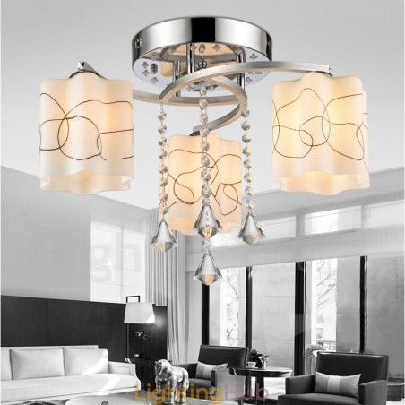3 Light Modern Contemporary Integrated Chandelier 3 Light Modern Contemporary Integrated Chandelier