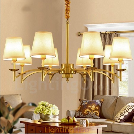 8 Light Rustic Lodge Integrated Metal Chandelier 8 Light Rustic Lodge Integrated Metal Chandelier