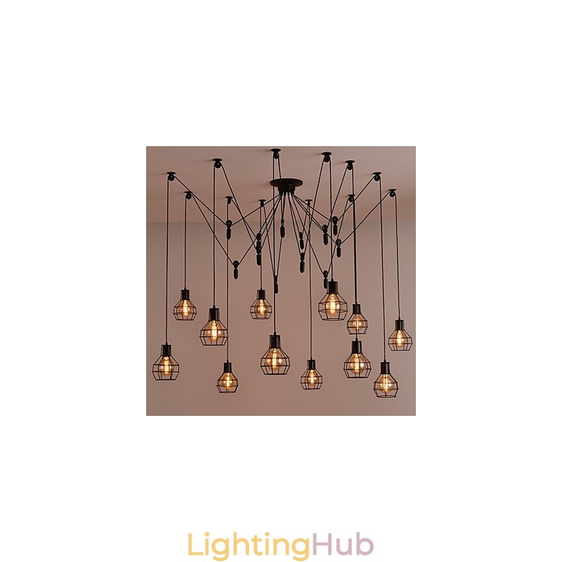 Creative American Style 12 Light Pendant