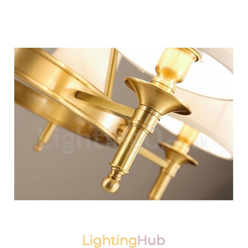 5 Light Rustic Lodge Integrated Metal Chandelier