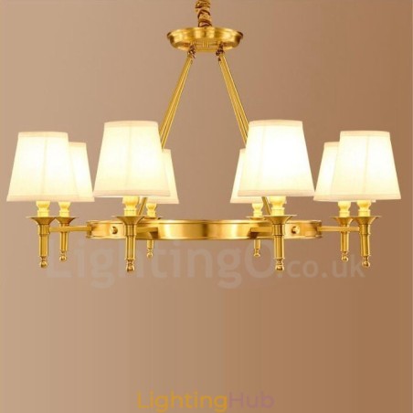 8 Light Rustic Lodge Integrated Metal Chandelier 8 Light Rustic Lodge Integrated Metal Chandelier