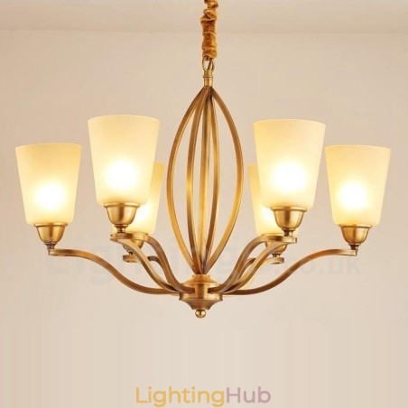 6 Light Rustic Lodge Integrated Metal Chandelier 6 Light Rustic Lodge Integrated Metal Chandelier
