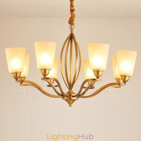 8 Light Rustic Lodge Integrated Metal Chandelier 8 Light Rustic Lodge Integrated Metal Chandelier