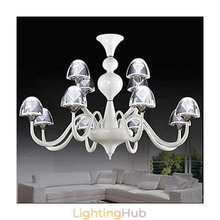 Modern Minimalist Creative Crystal Mushroom Pendant 8+4 Modern Minimalist Creative Crystal Mushroom Pendant 8+4