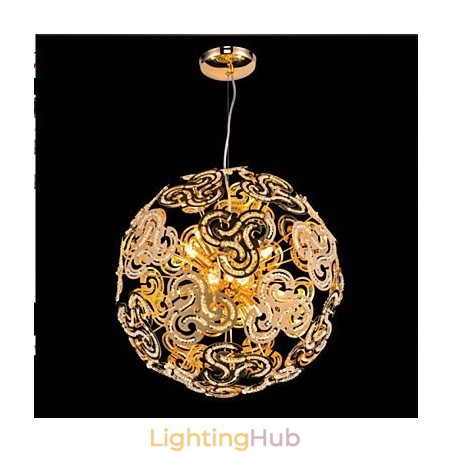 Simple Modern Chandelier Crystal Ball Globe Pendant Light Simple Modern Chandelier Crystal Ball Globe Pendant Light